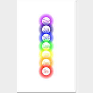 Chakra-States of Being Posters and Art